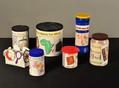 Missionary Offering Containers